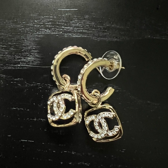 Authentic Chanel Earrings - Picture 1 of 5